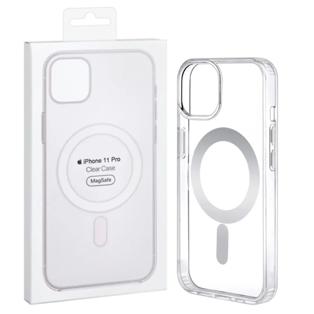 Case iPhone 11 Pro, Magsafe Transparente