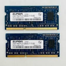 Memoria Ram SO DIMM ELPIDA 4GB, DDR3