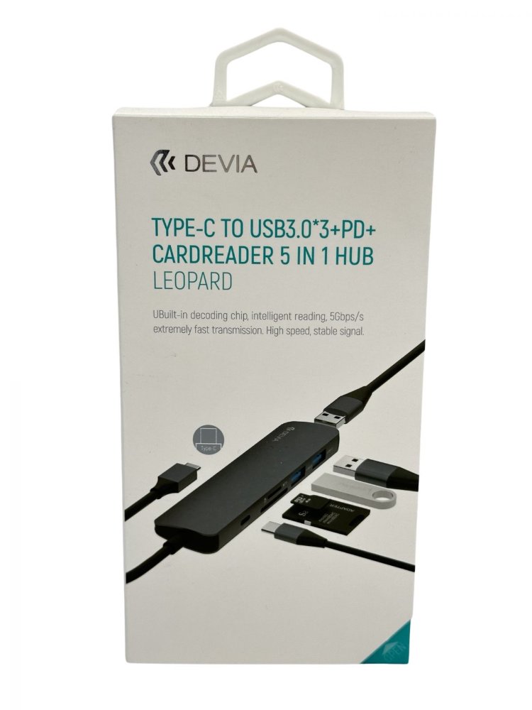 HUB USB DEVIA 5 en 1