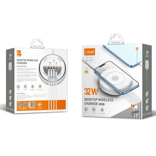 CARGADOR INALAMBRICO 32W. LDNIO