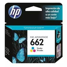 Tinta HP 662 Tricolor