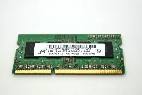 Memoria Ram SO DIMM, Micron 2Gb DDR3