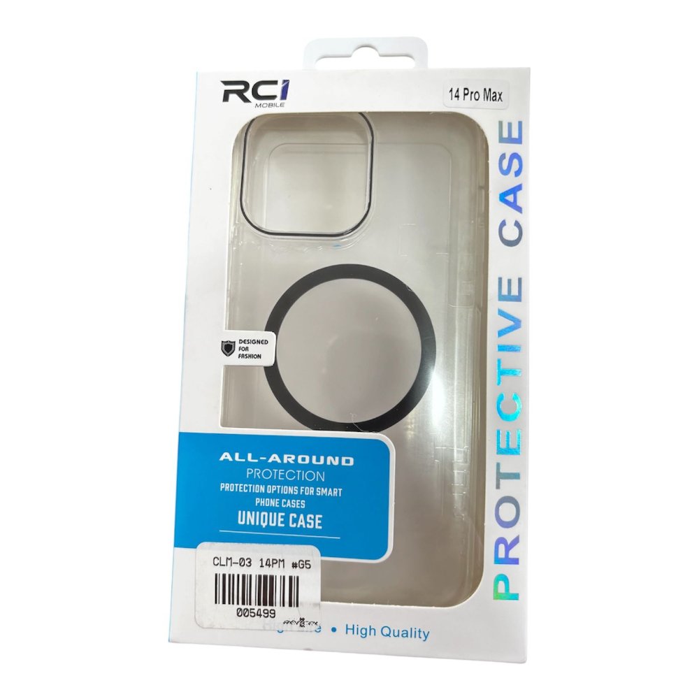 Case iPhone 14 Pro Max, RCI Mobile Transparente