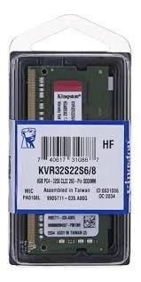 Memoria Ram SO DIMM Kingston, 8Gb DDR3