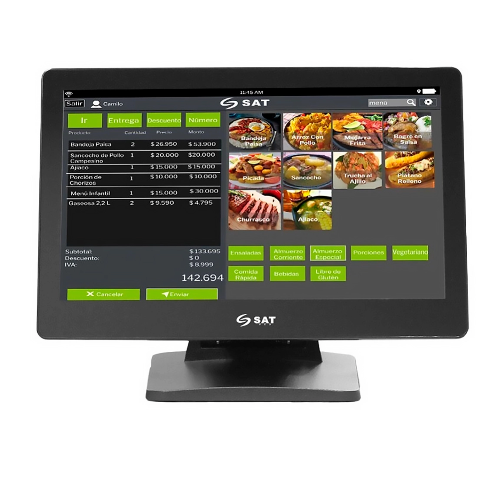 Pos System SAT 15,5"  Touch SAT N140 J4125