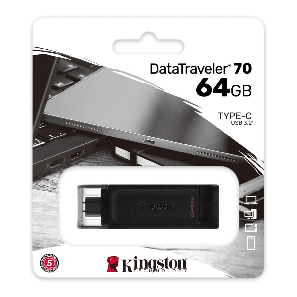 DataTraveler 70, 64Gb USB-C, Kingston