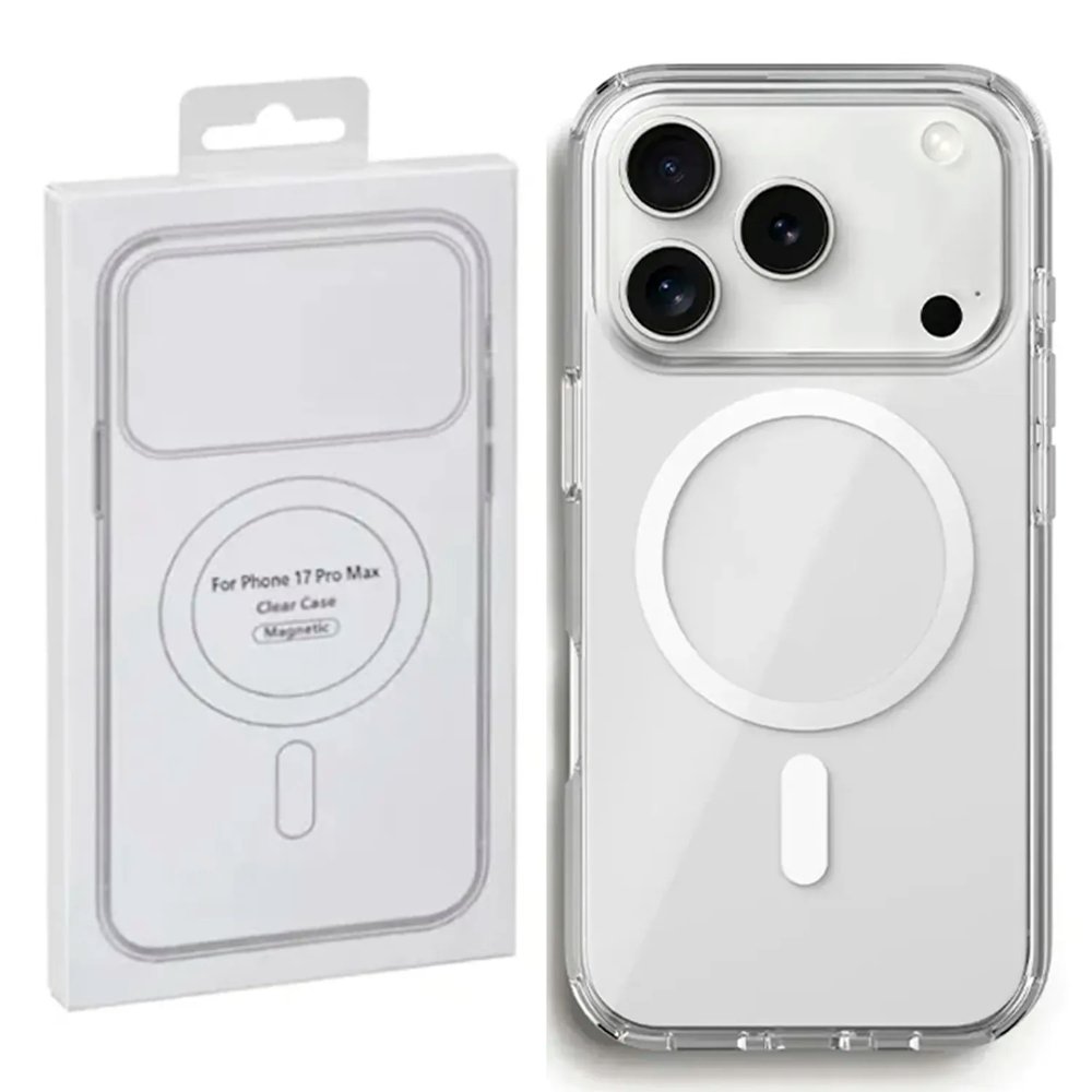 Case iPhone 17 Pro Max Transparente MagSafe