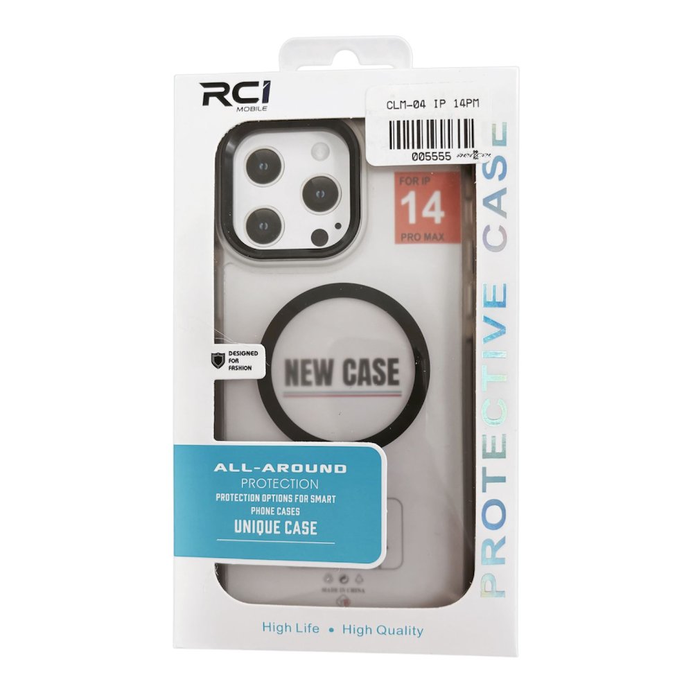 Case iPhone 14 Pro Max, RCI Mobile Transparente Mate