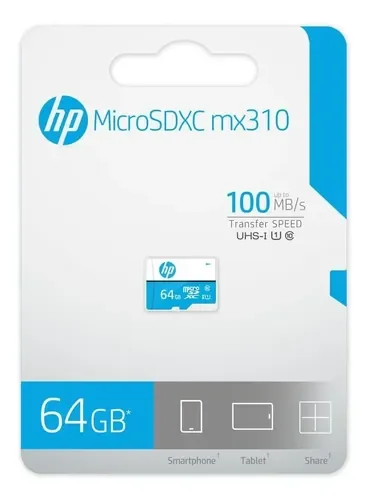 MicroSD 64Gb hp