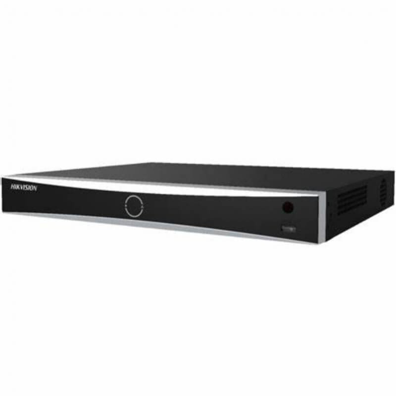 NVR 16CH capacidad 4k 160MB 2HDD Acusense, Hikvision