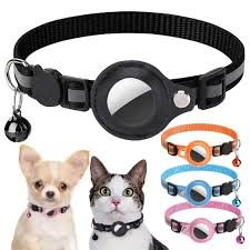Collares para mascotas AirTag, silicona
