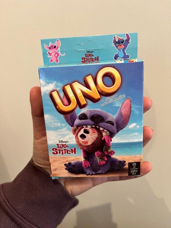 CARTAS UNO STITCH