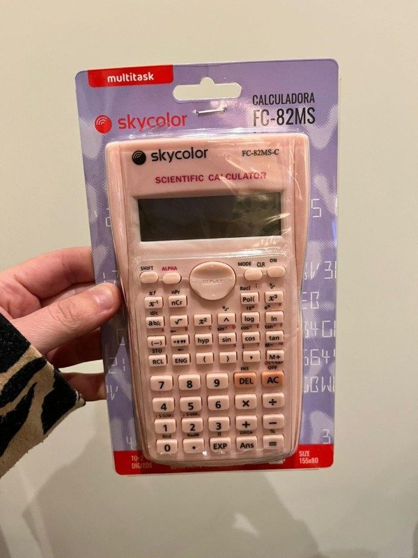 CALCULADORA CIENTIFICA ROSA - SKYCOLOR