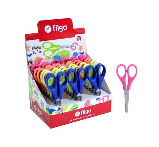 TIJERA ESCOLAR 12CM PINTO FILGO