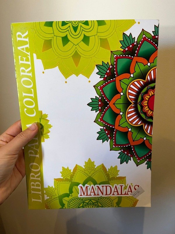 LIBRO P/ COLOREAR MANDALAS