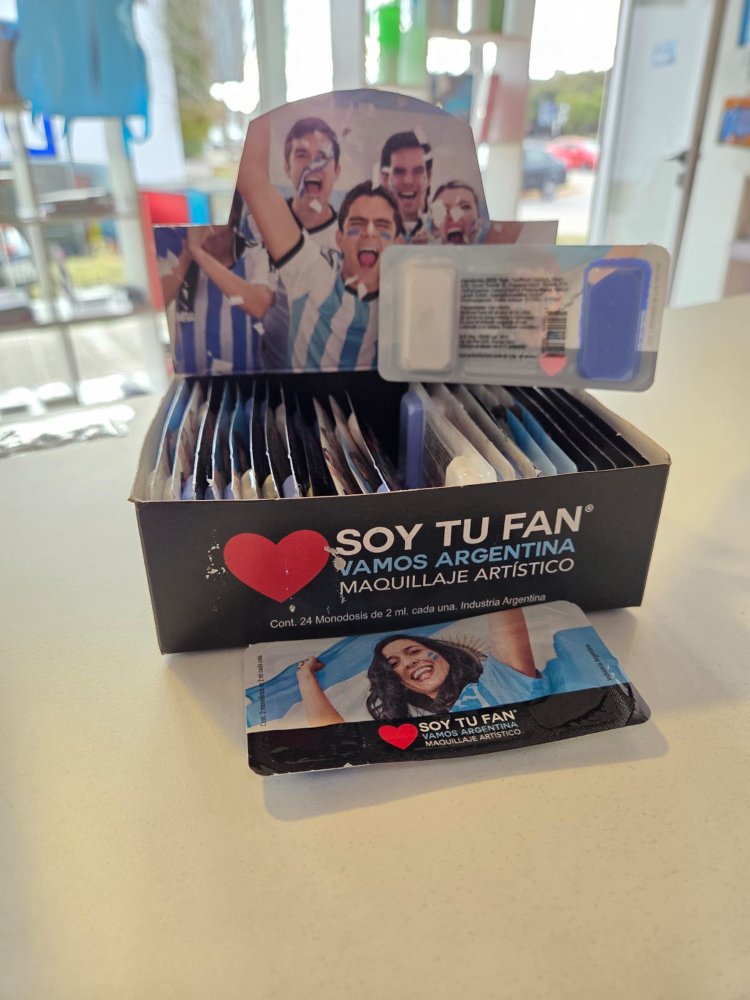 PINTURITA ARGENTINA MUNDIAL 2026 - SOY TU FAN