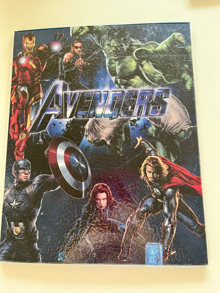 CARPETA N3 DOS TAPAS AVENGERS