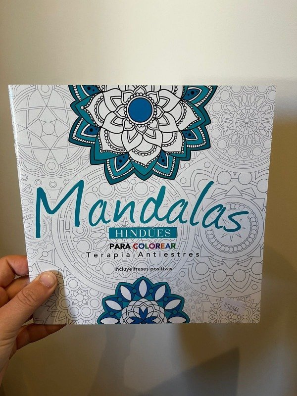 LIBRO PARA COLOREAR MANDALAS HINDÚES