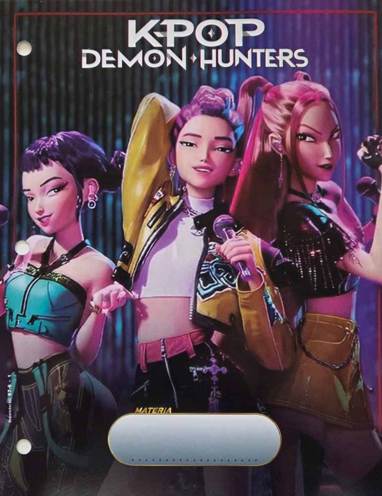 SEPARADOR DE MATERIAS CARTA GUERRERAS KPOP