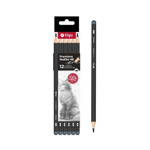 LAPIZ PREMIER GRAFITO 4B FILGO