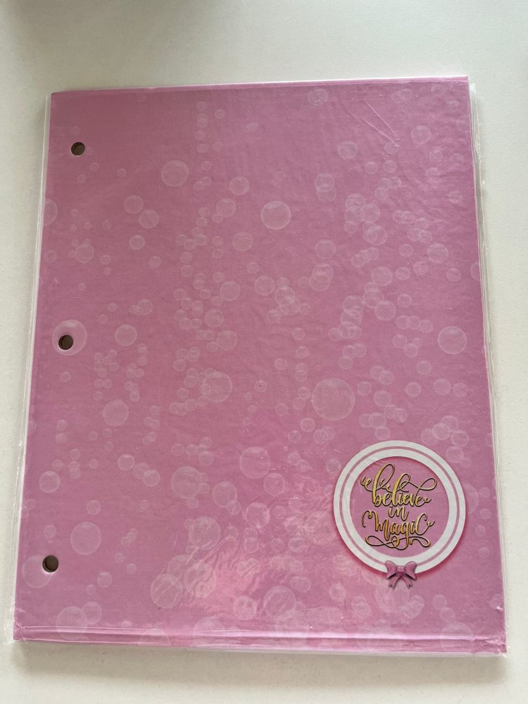 CARPETA N3 DOS TAPAS PLAIN PASTEL