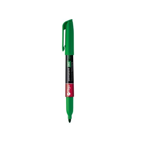 MARCADOR PERMANENTE PUNTA FINA 040 VERDE FILGO