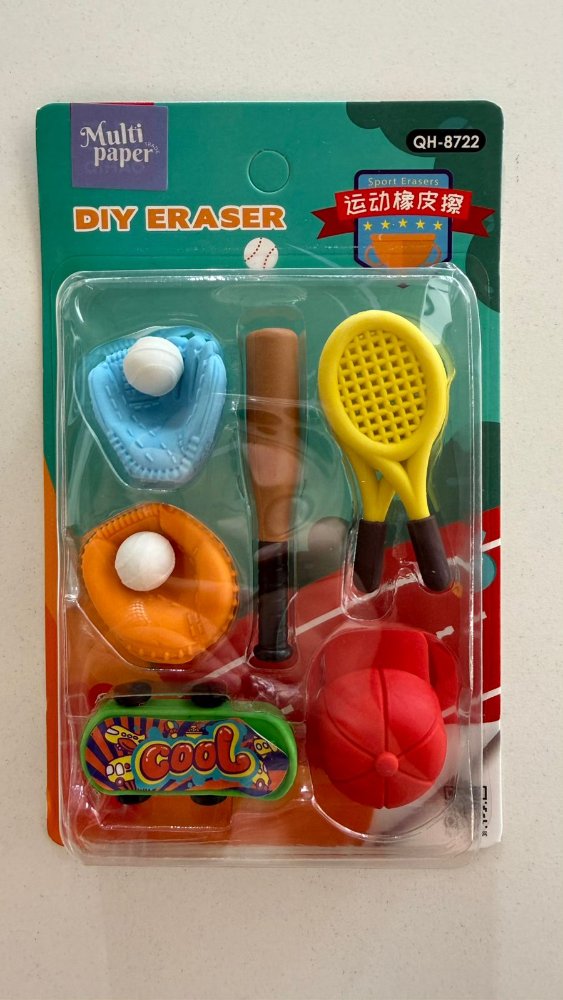 GOMA DE BORRAR SPORTS 2