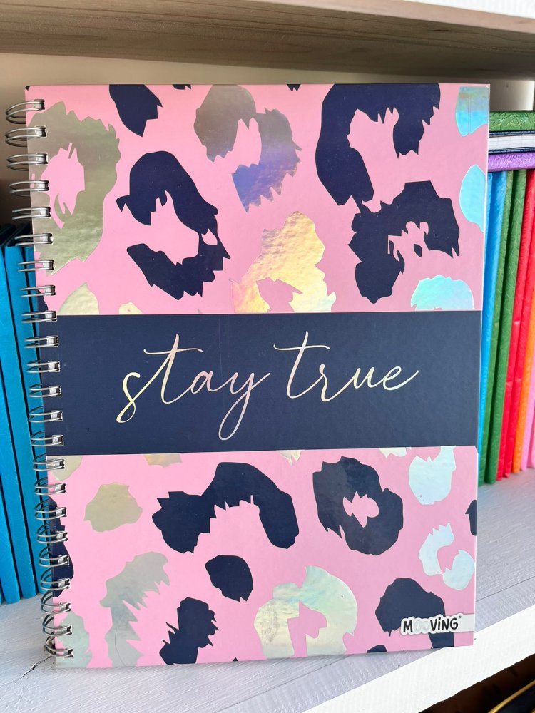 CUADERNO 22X29.7CM RAYADO 120H TAPA DURA MOOVING