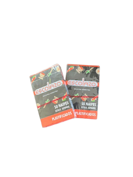 CARTAS ESTILO ESPAÑOL ESCOLAZO X50 NAIPES