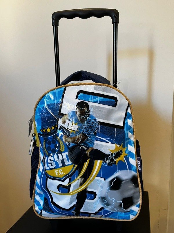 MOCHILA CON CARRITO FUTBOL