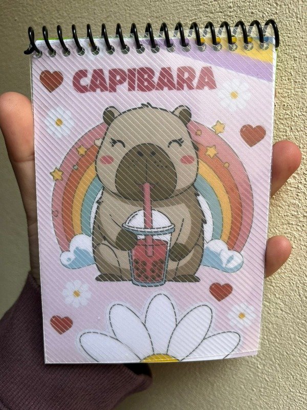 ANOTADOR CAPIBARA X30HOJAS LISAS