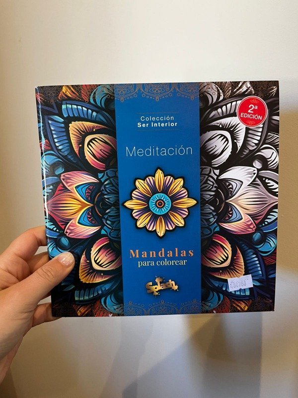 LIBRO PARA COLOREAR MANDALAS MEDITACIÓN