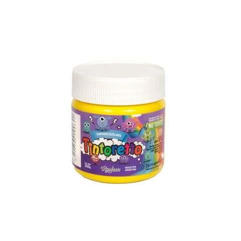 TEMPERA POTE 250GRS TINTORETTO AMARILLO