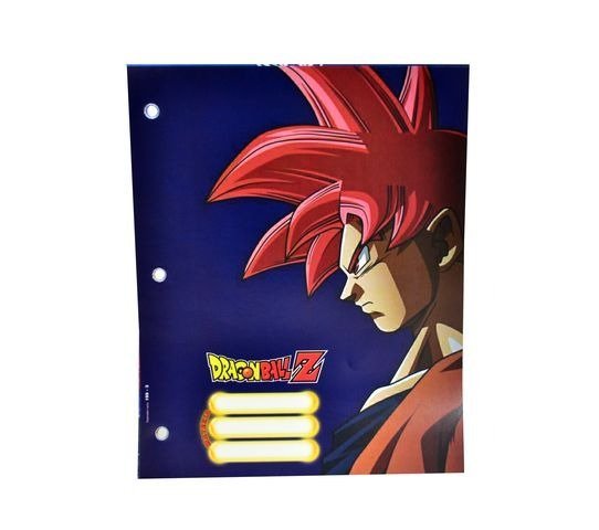 SEPARADOR DE MATERIAS DRAGONBALLZ CARTA MODELOS SURTIDOS X6