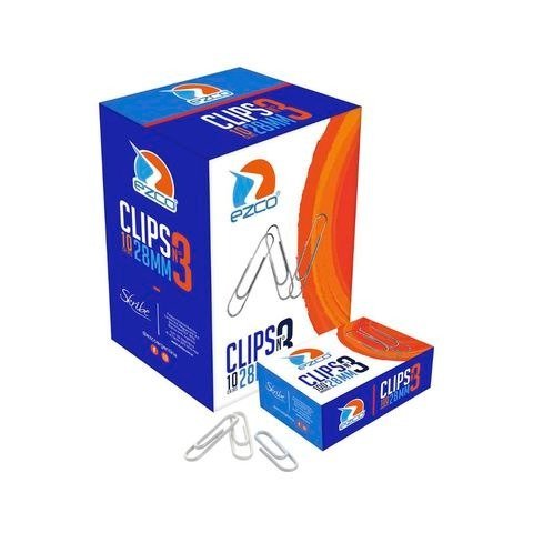 CLIPS METAL N3 28MM CAJA X100 EZCO