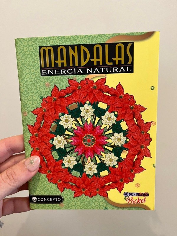 LIBRO COLOREARTE POCKET: MANDALAS 12.5X16.5CM