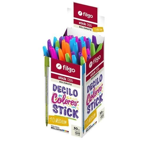BOLIGRAFO STICK ROSA