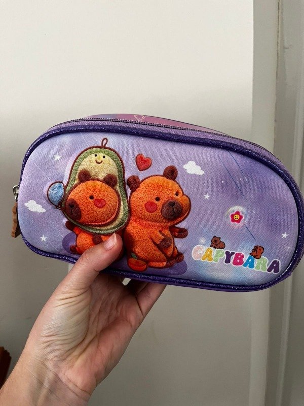 CARTUCHERA CAPYBARA DOBLE CIERRE
