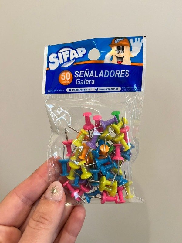 SEÑALADOR GALERA BOLSA X50 UNIDADES SIFAP
