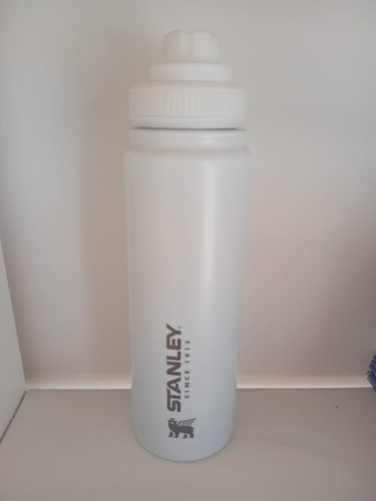 BOTELLA TÉRMICA 800ml RÉPLICA STANLEY BLANCA