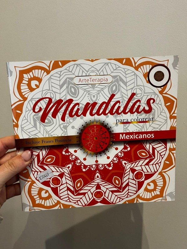 LIBRO PARA COLOREAR MANDALAS MEXICANOS