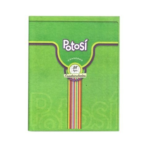 CUADERNO 16X21CM CUADRICULADO 84 HOJAS TAPA FLEXIBLE