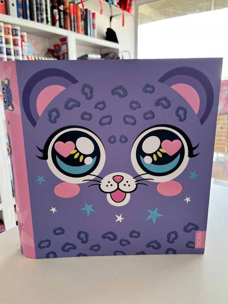 CARPETA CARTA GLAM SAFARI PUMITA SKORA
