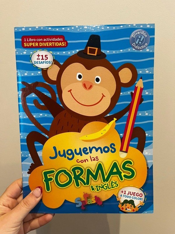 LIBRO CON ACTIVIDAD FORMAS