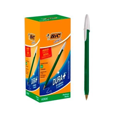 LAPICERA BIC TRAZO GRUESO VERDE