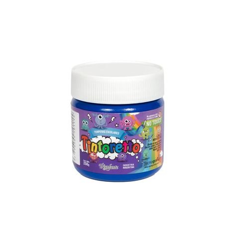 TEMPERA POTE 250GRS TINTORETTO AZUL