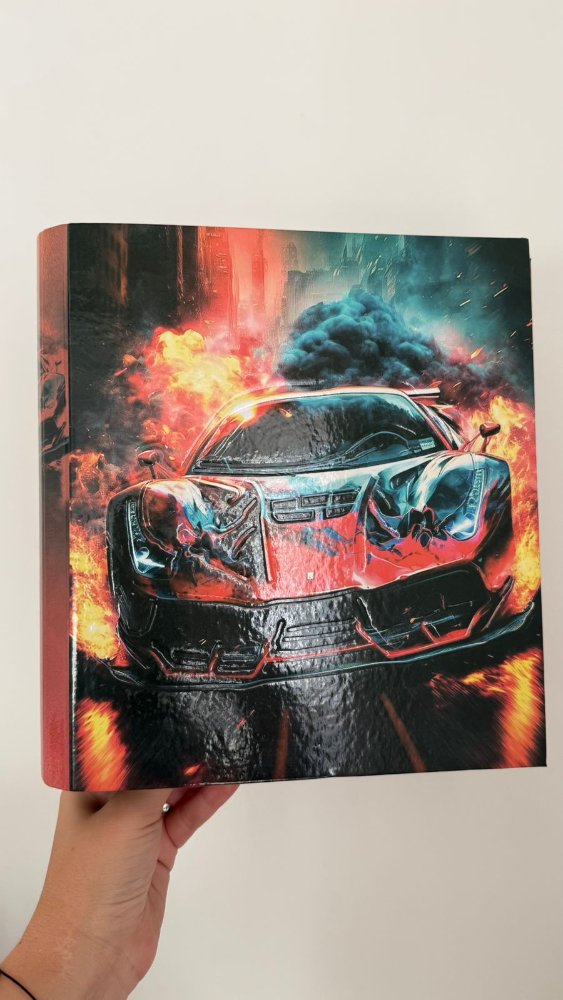 CARPETA CARTA AUTO CON RELIEVE