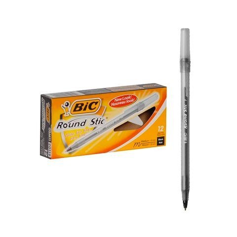 BOLIGRAFO ROUND STIC 1.0MM NEGRO BIC