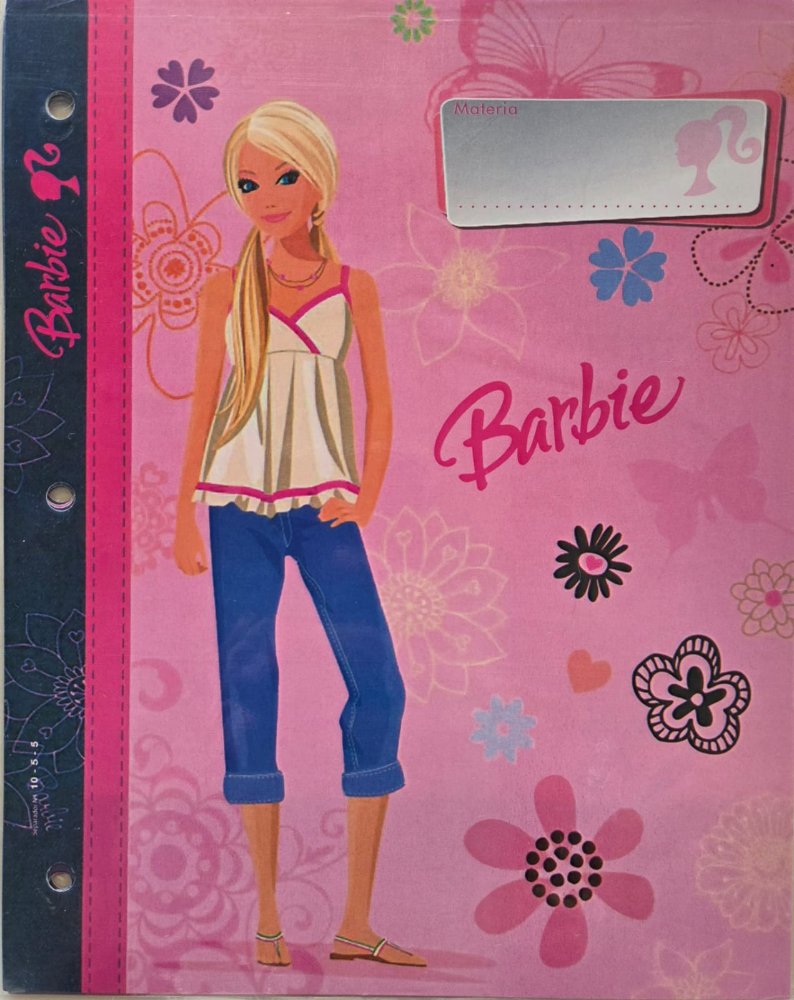 SEPARADOR DE MATERIAS CARTA BARBIE