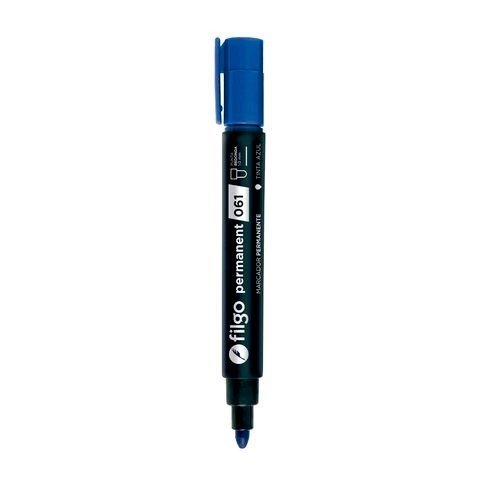 MARCADOR PERMANENTE AZUL PUNTA REDONDA  FILGO